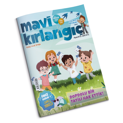 Mavi Kırlangıç Çocuk Dergisi - Haziran 2024 - 1